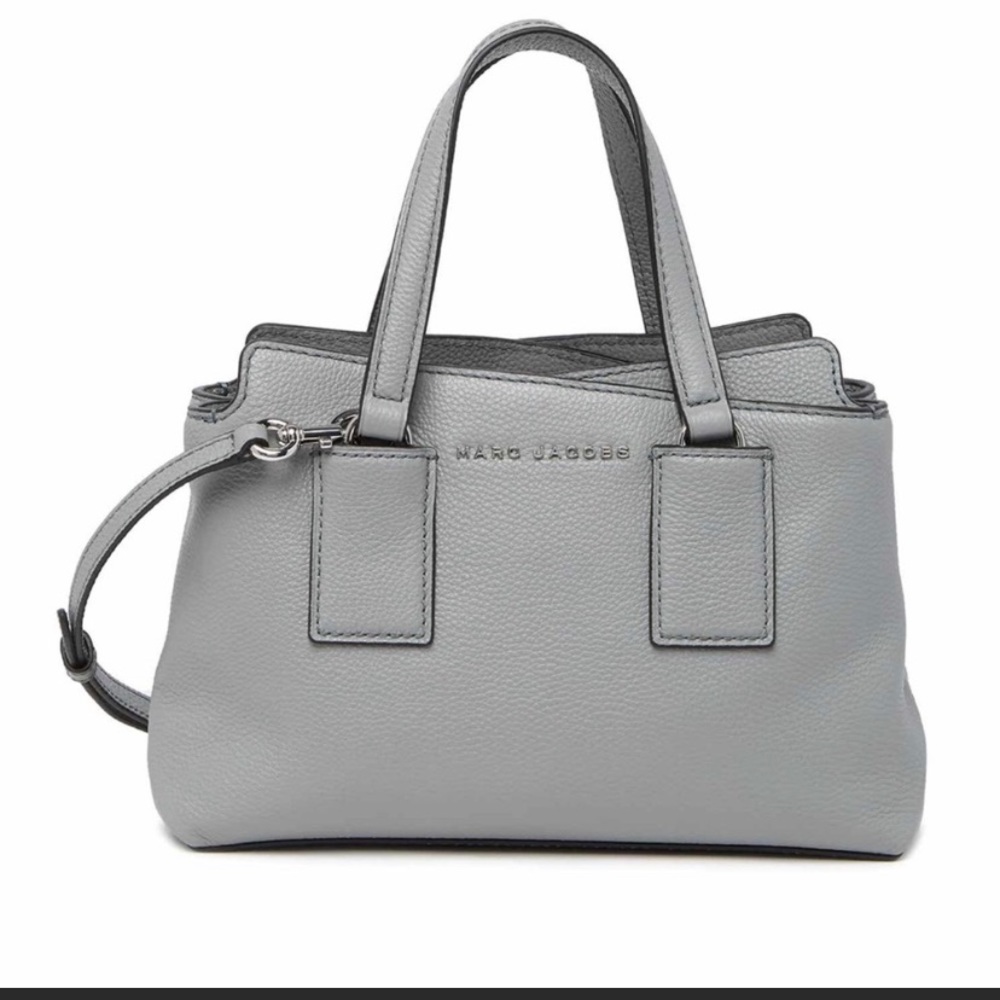Marc Jacobs NWT Mini double edge crossbody gray